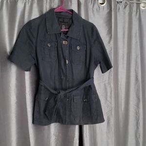 Short sleeve thin jacket